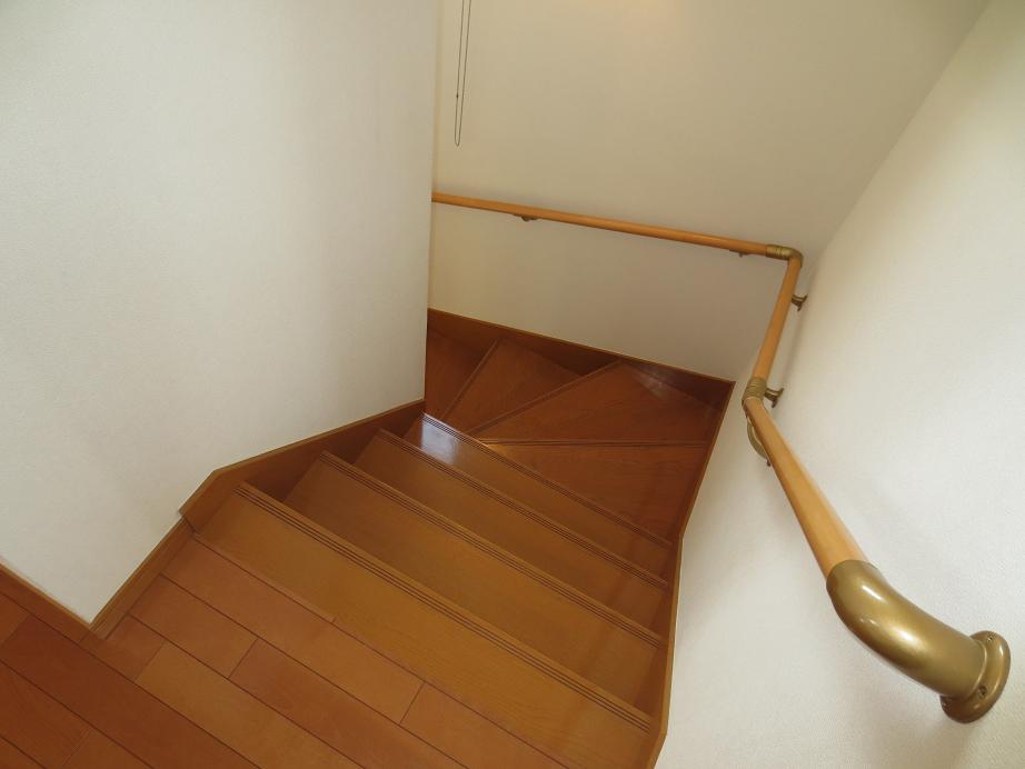 階段です 2階から