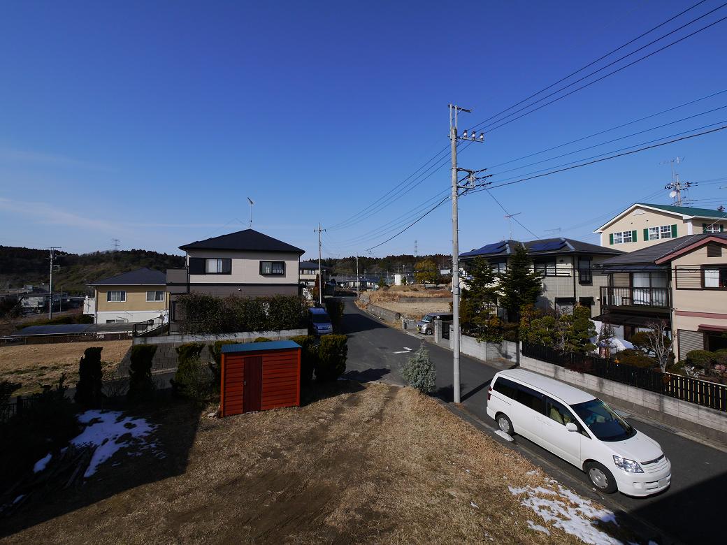 2階からの風景です