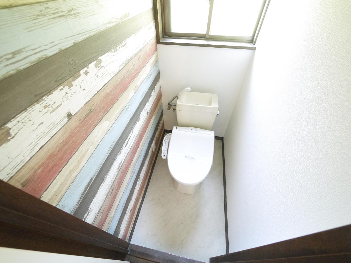 トイレはスッキリ快適ウォシュレット