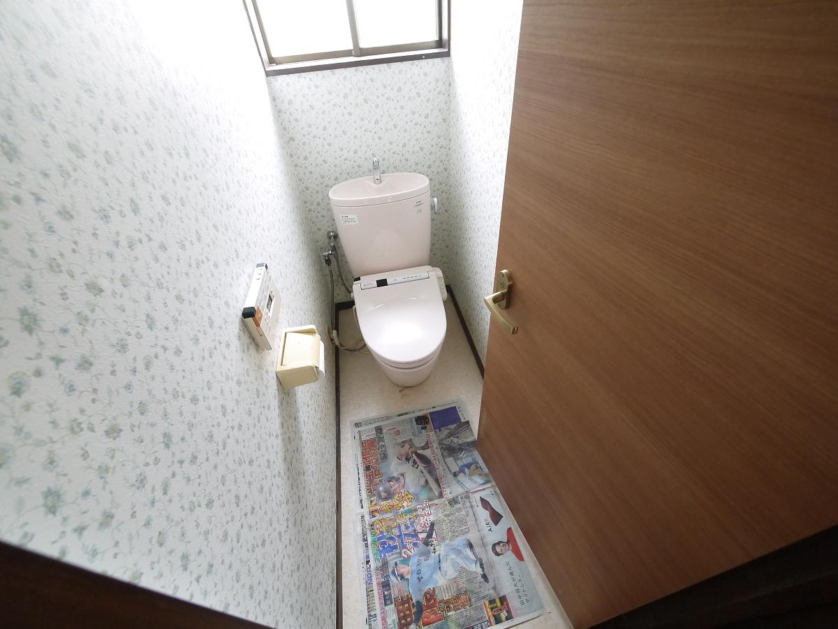 トイレはスッキリ快適ウォシュレット