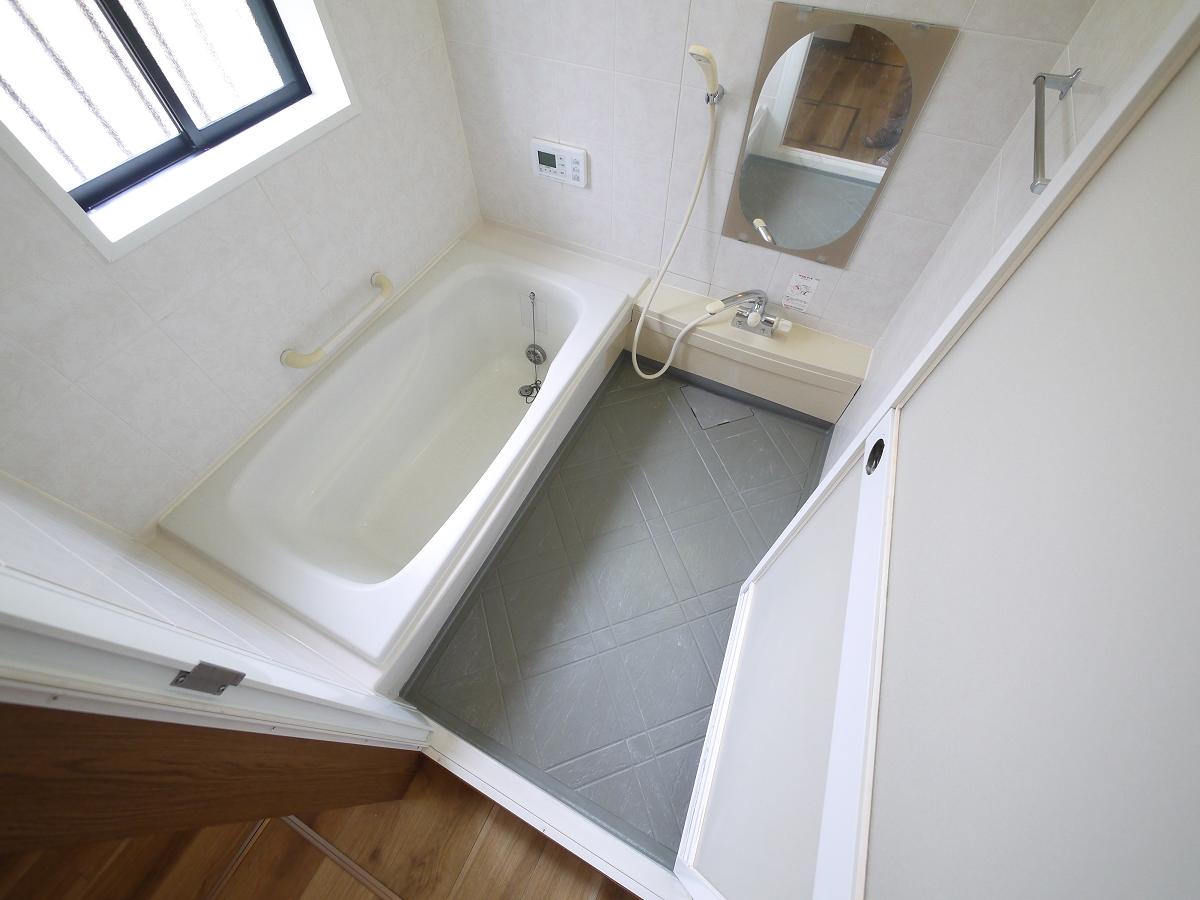 1坪以上広さを設けた浴室でゆったりバスタイム