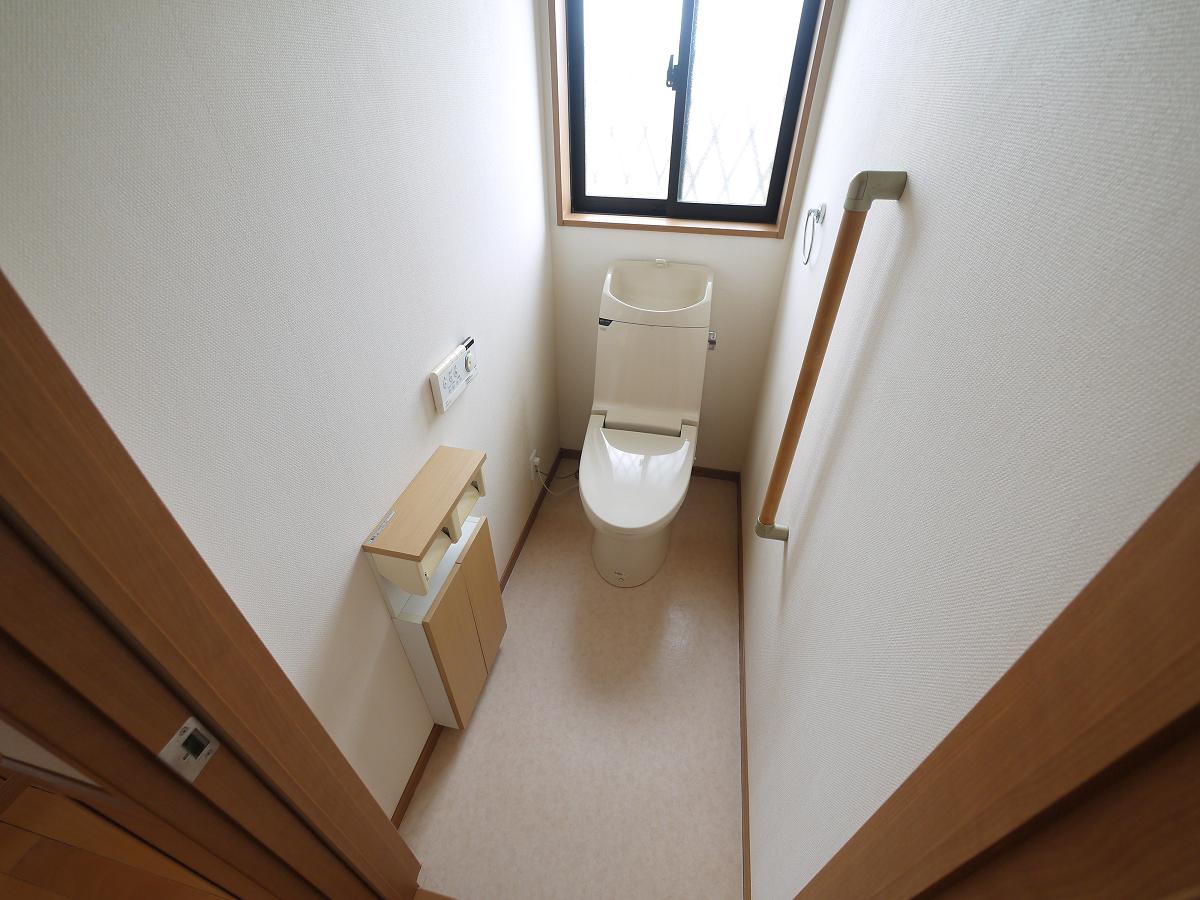 トイレはスッキリ快適ウォシュレット
