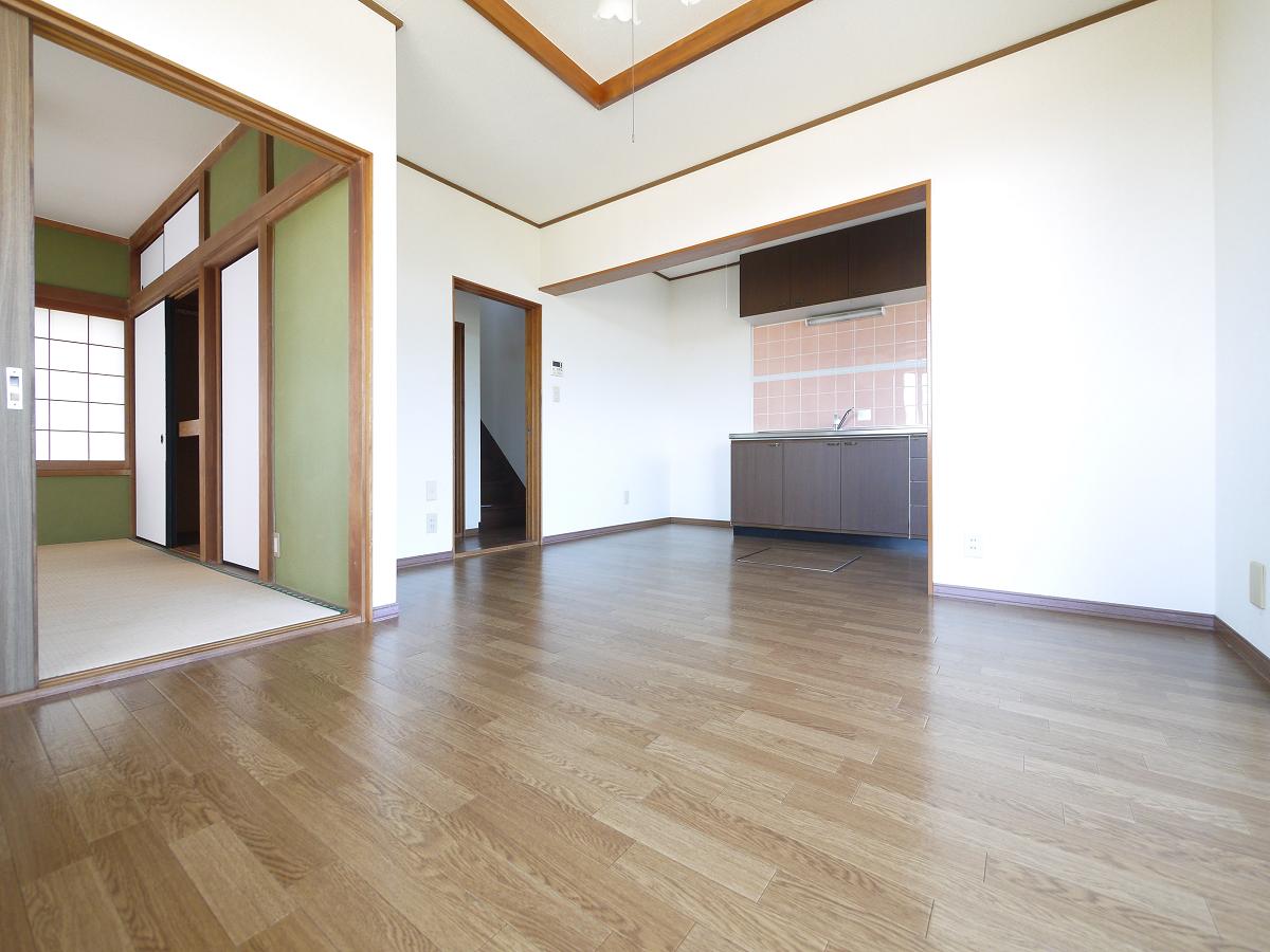 和室と続き間の開放感溢れる設計です