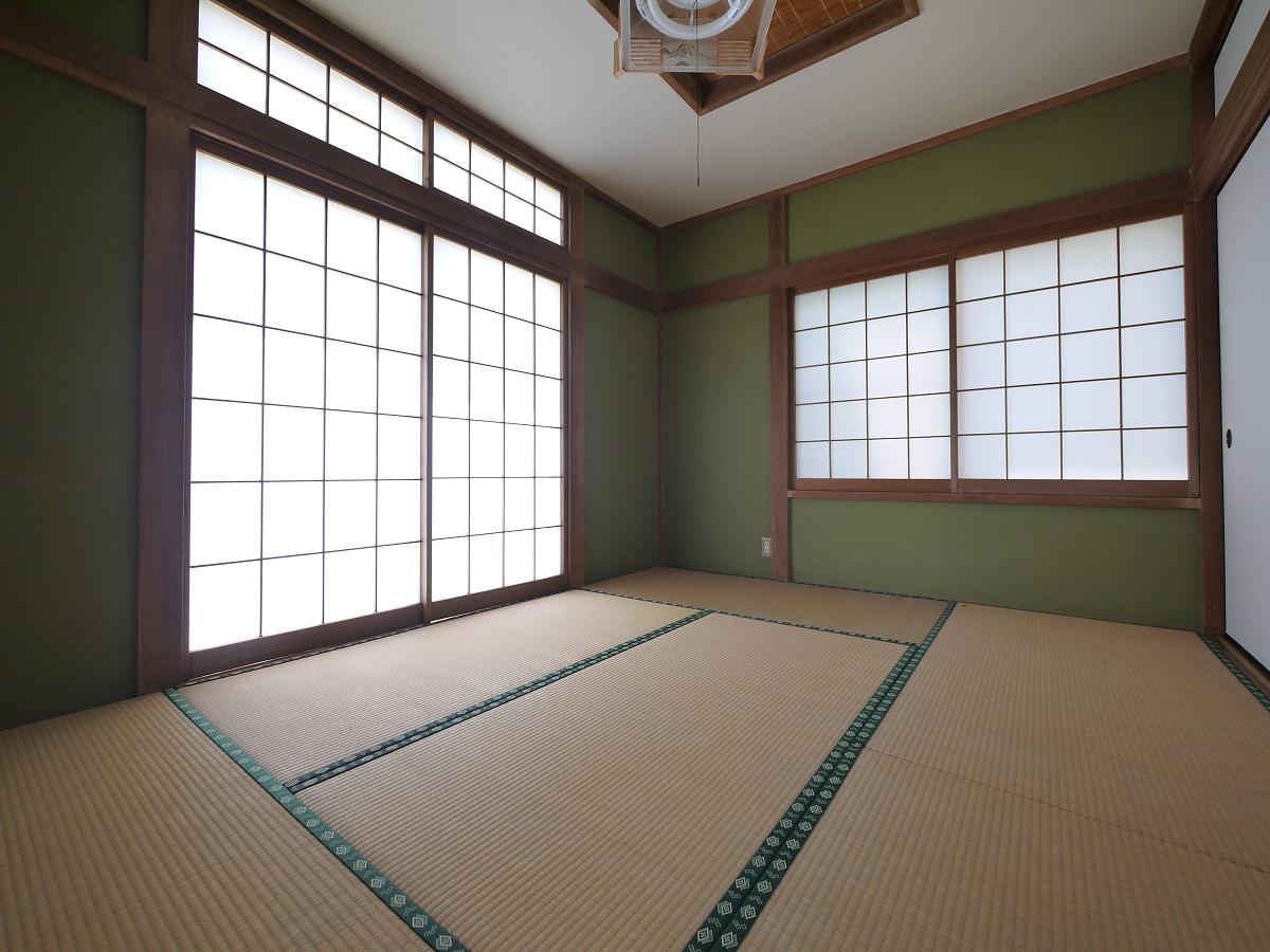 ご家族みんなが裸足でくつろげる特別な空間 1F和室6帖です