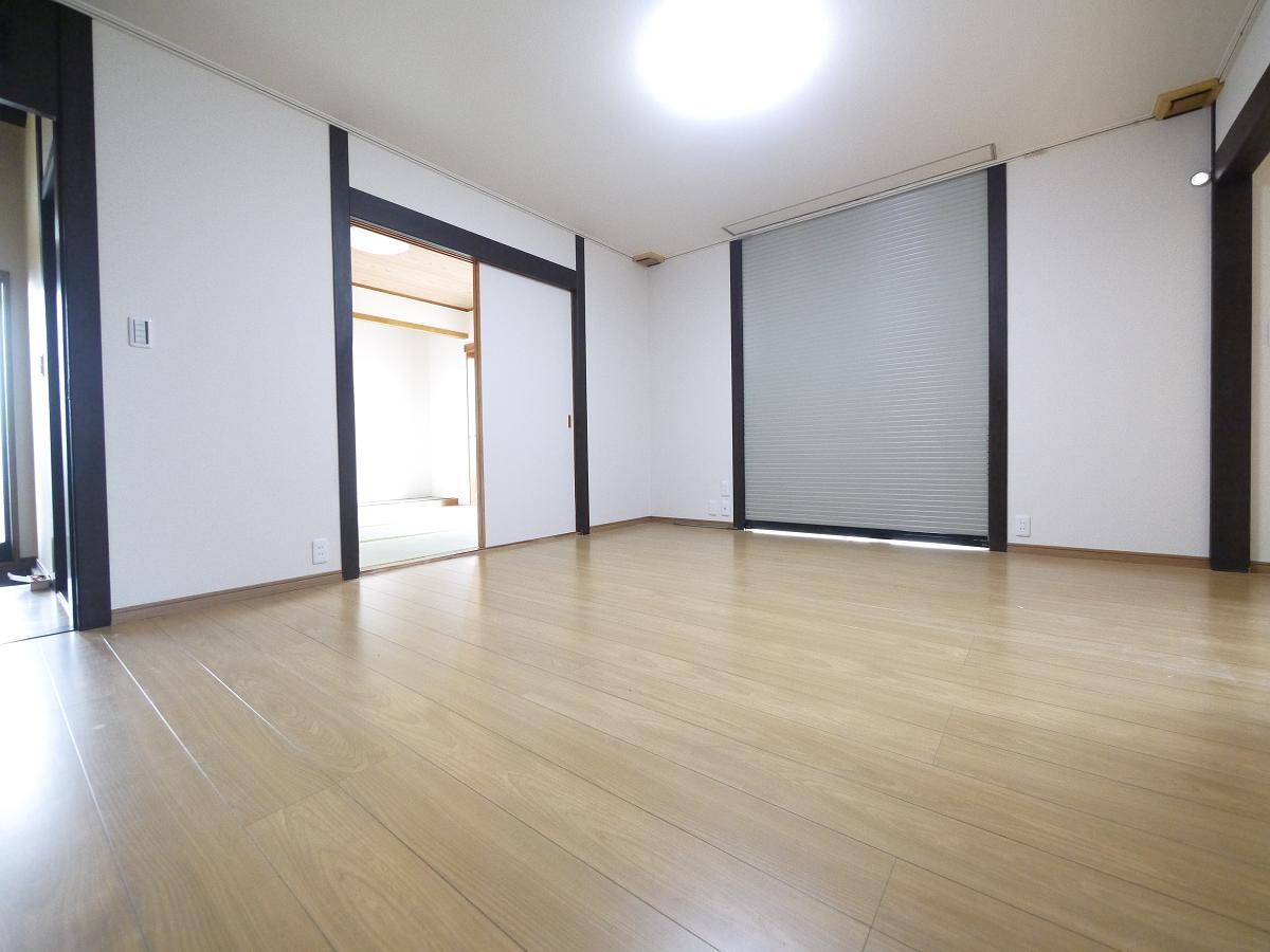 和室と続き間の開放感溢れる設計です