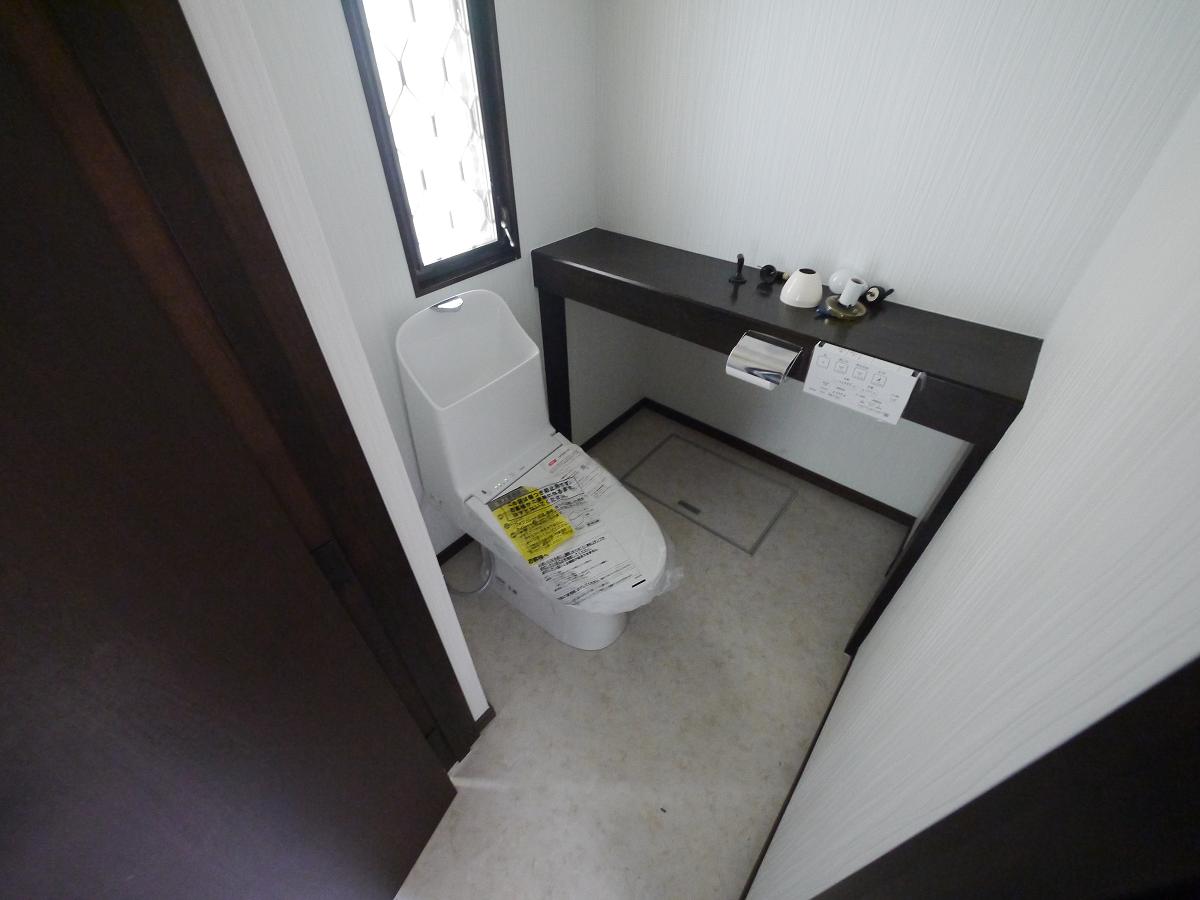 トイレはスッキリ快適ウォシュレット