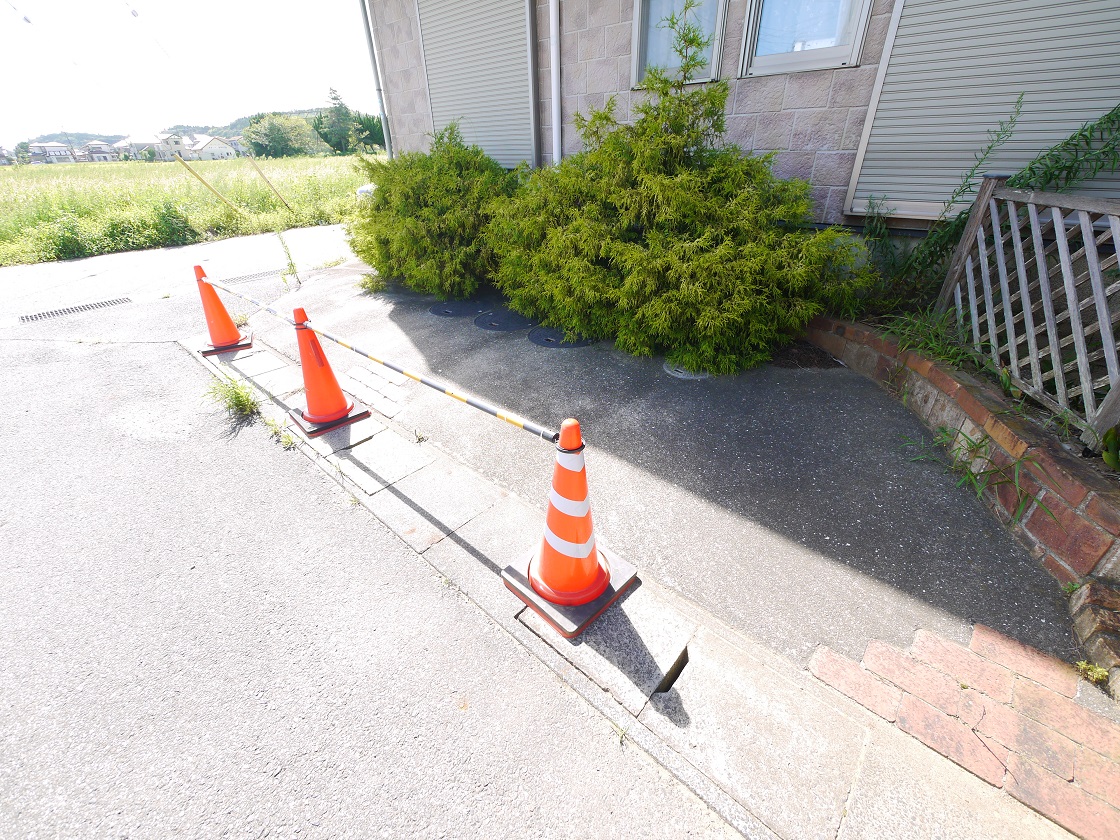 ゆったり駐車スペースです