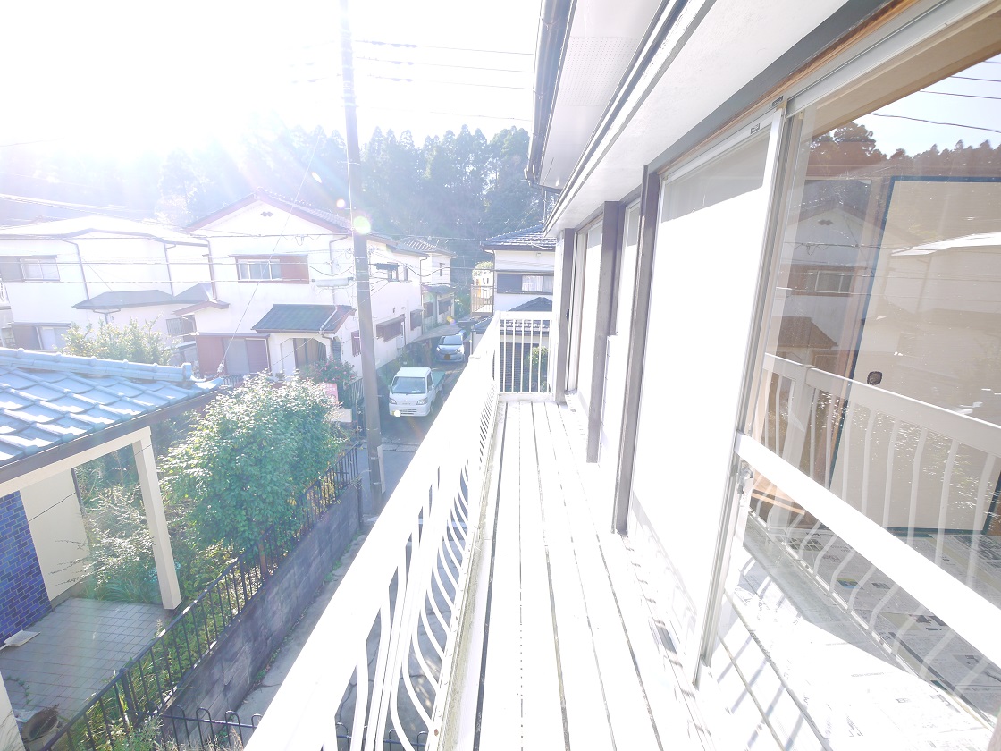 バルコニーで毎日のお洗濯もラクラク快適です