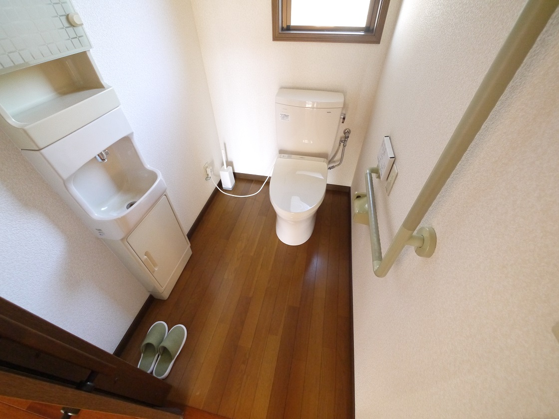 トイレはスッキリ快適ウォシュレット