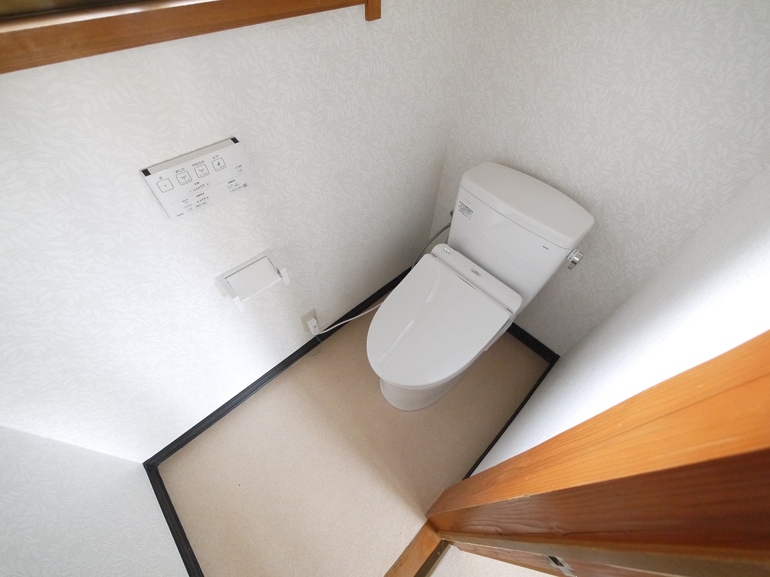 トイレはスッキリ快適ウォシュレット