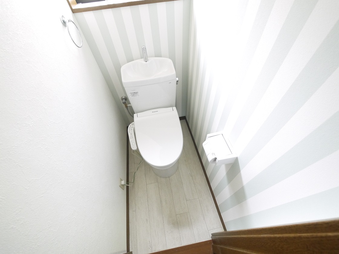 トイレはスッキリ快適ウォシュレット