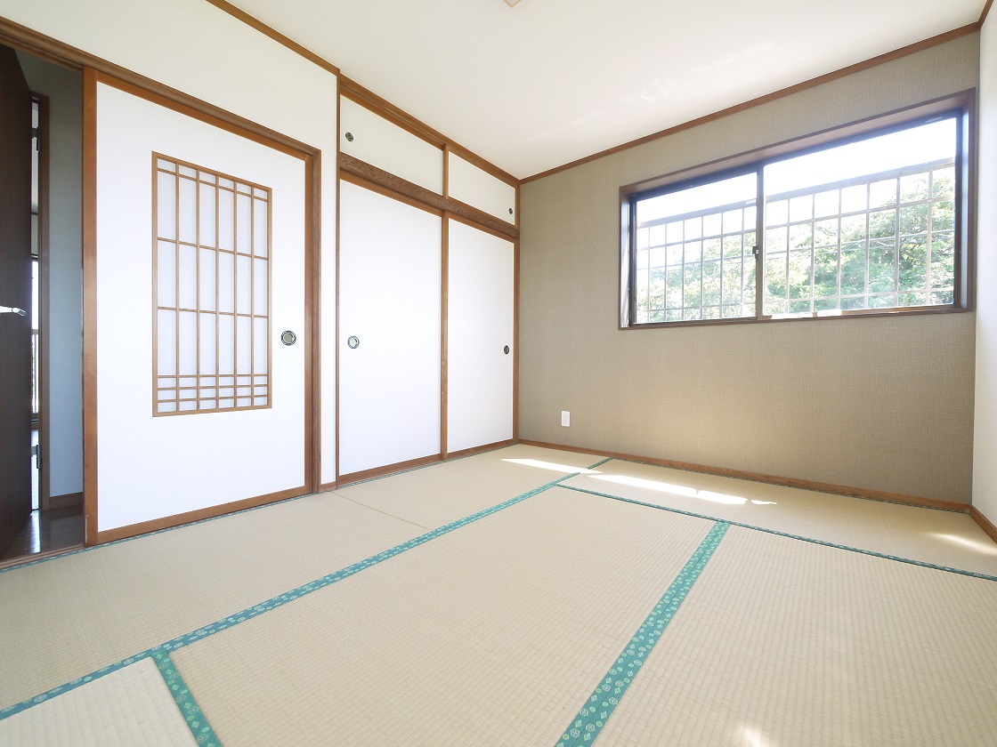 ご家族みんなが裸足でくつろげる特別な空間 2F和室6帖です