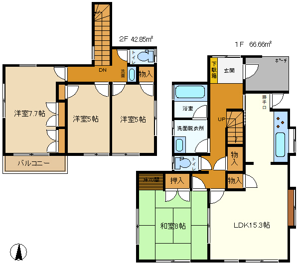 間取り図です