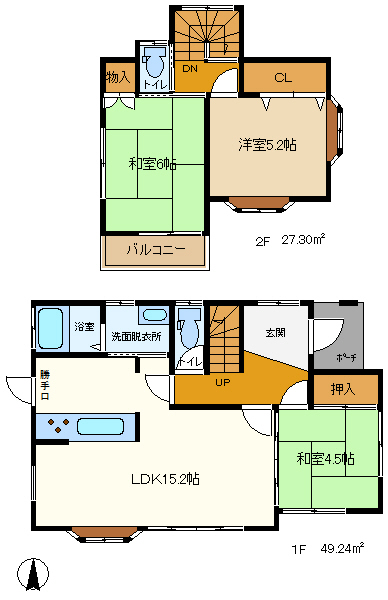 間取り図です