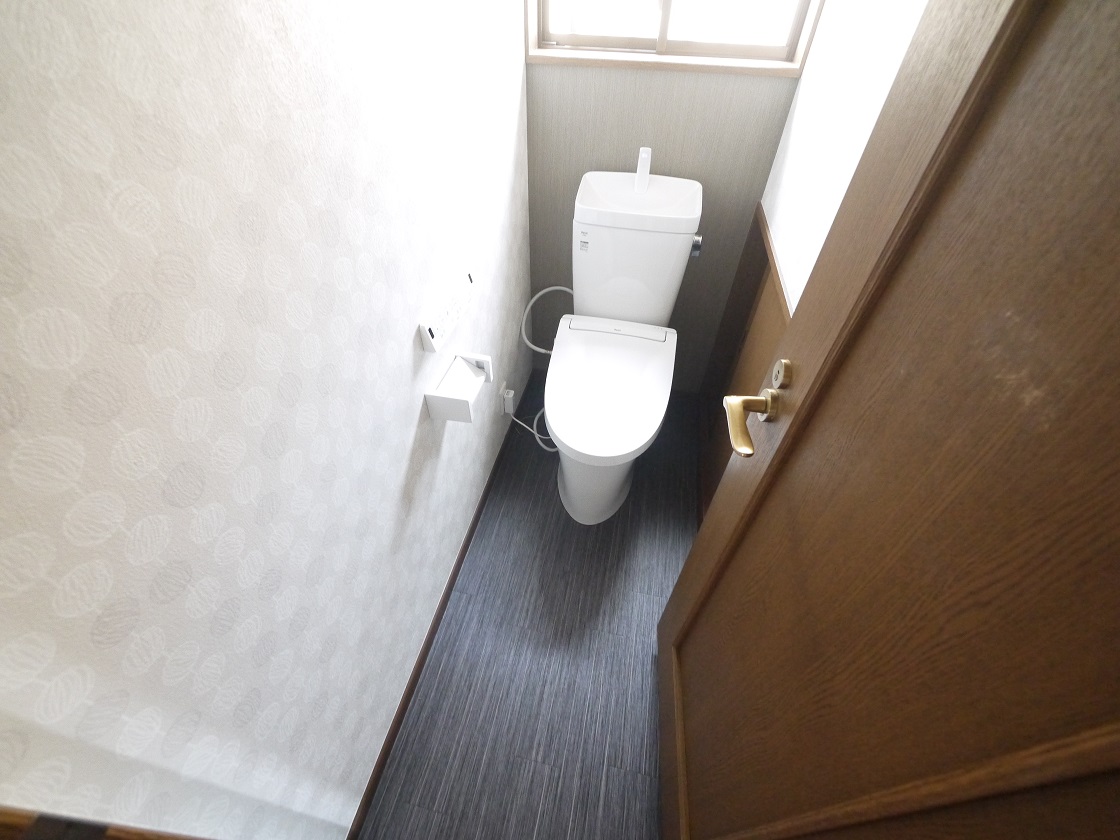 トイレはスッキリ快適ウォシュレット