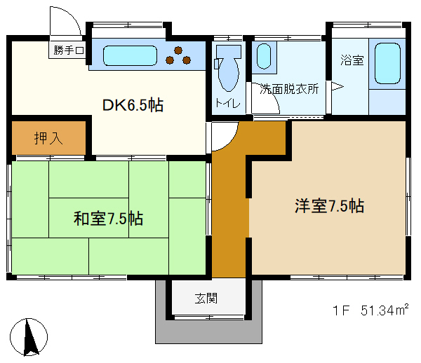 間取り図です