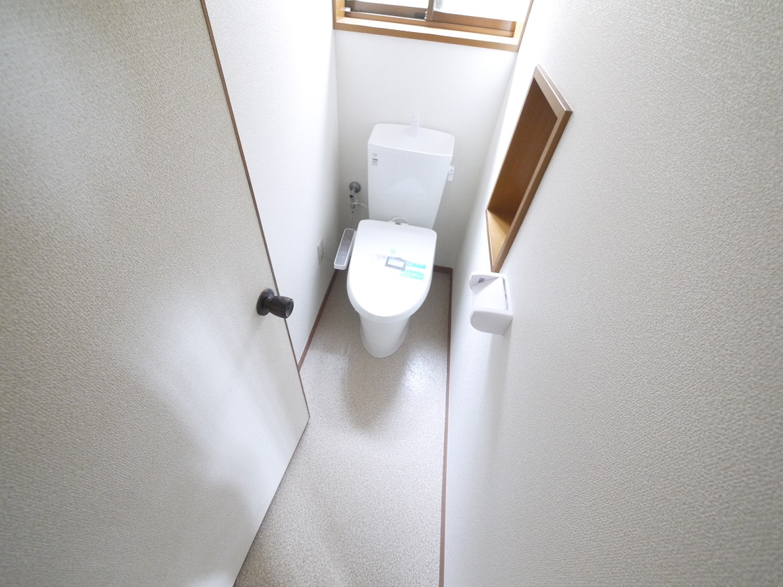 トイレはスッキリ快適ウォシュレット