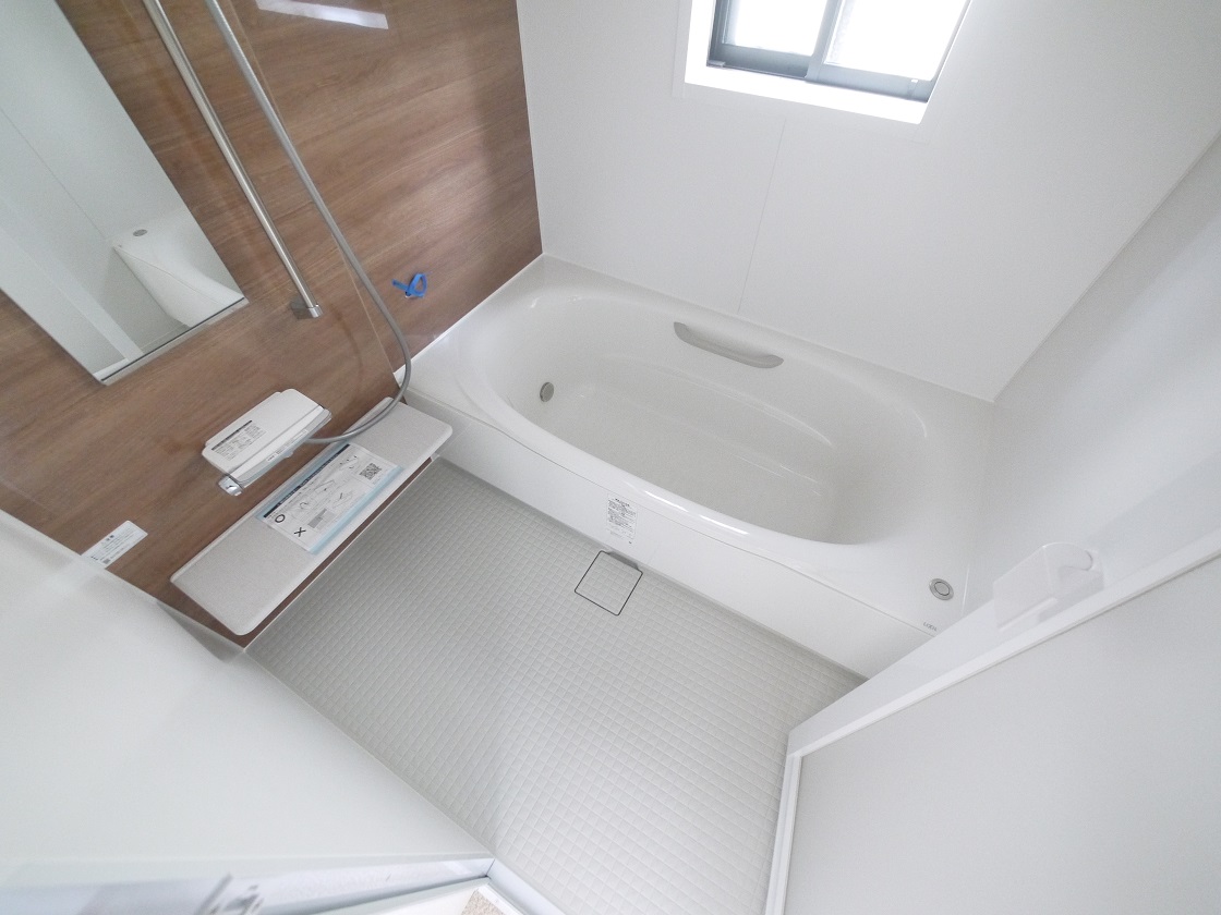 1坪以上広さを設けた浴室でゆったりバスタイム