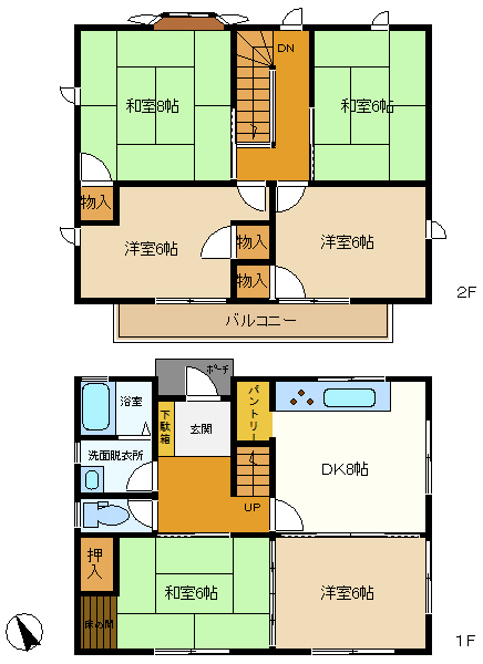 間取り図です