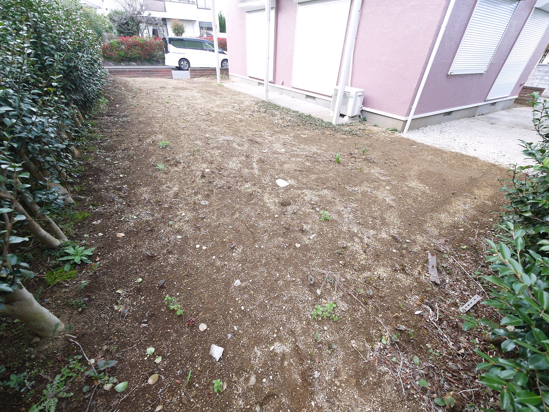 お庭でバーベキューや家庭菜園も楽しめます