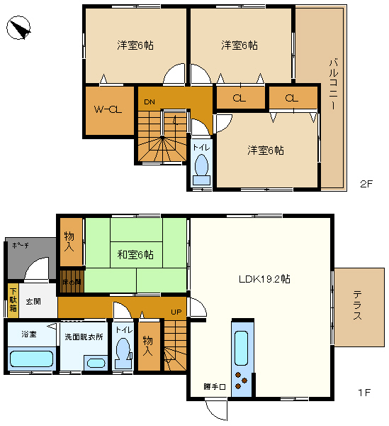 間取り図です