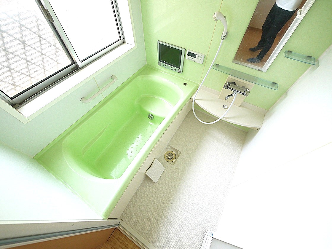1坪以上広さを設けた浴室でゆったりバスタイム