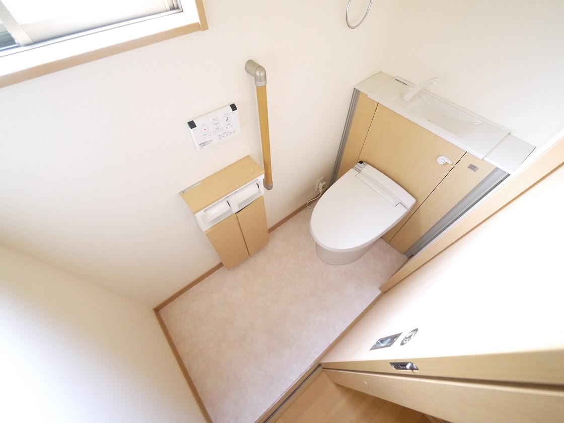 トイレはスッキリ快適ウォシュレット