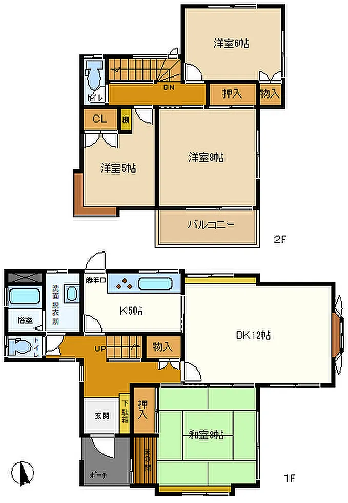 間取り図です