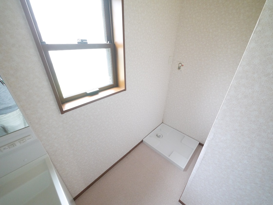 洗濯機置き場です