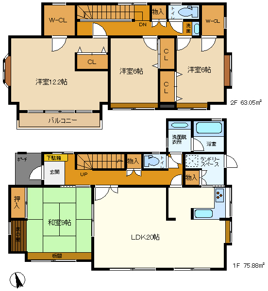 間取り図です