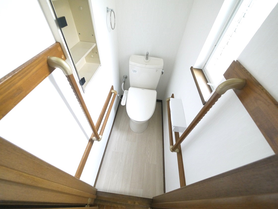 トイレはスッキリ快適ウォシュレット
