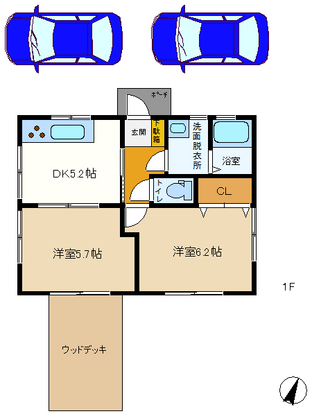 間取り図です