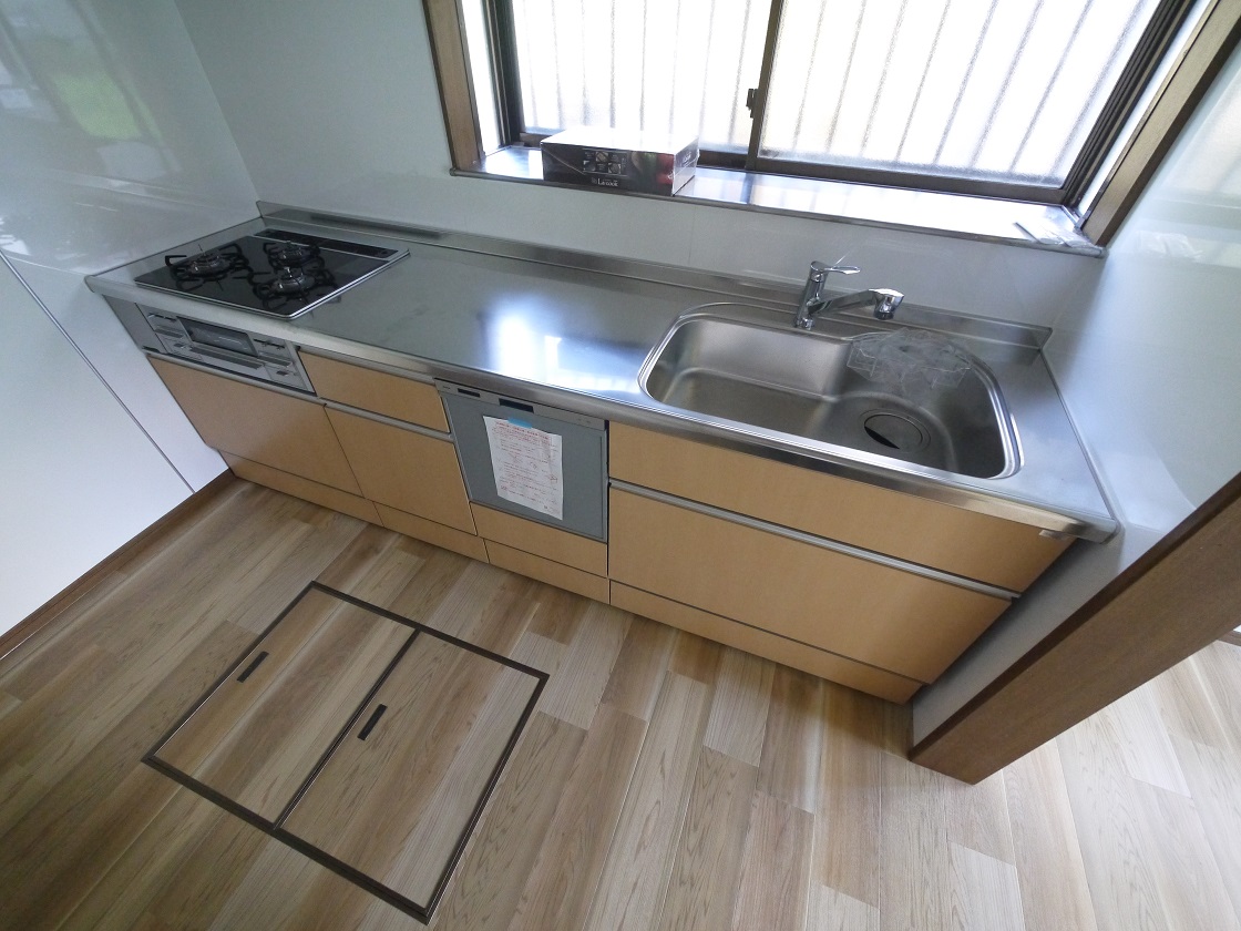 お料理好きのママにはうれしいゆったりとしたキッチンです