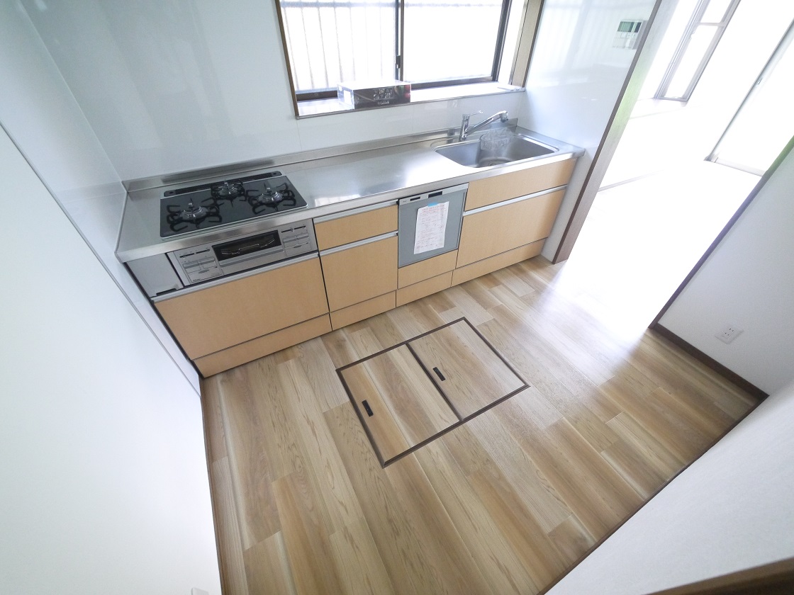 広々としたキッチンスペースです