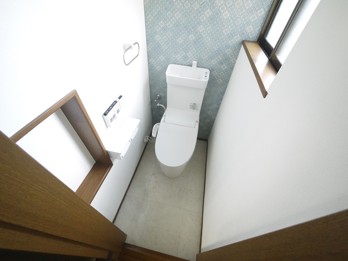 トイレはスッキリ快適ウォシュレット