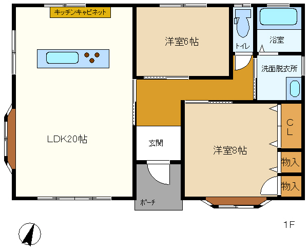 間取り図です