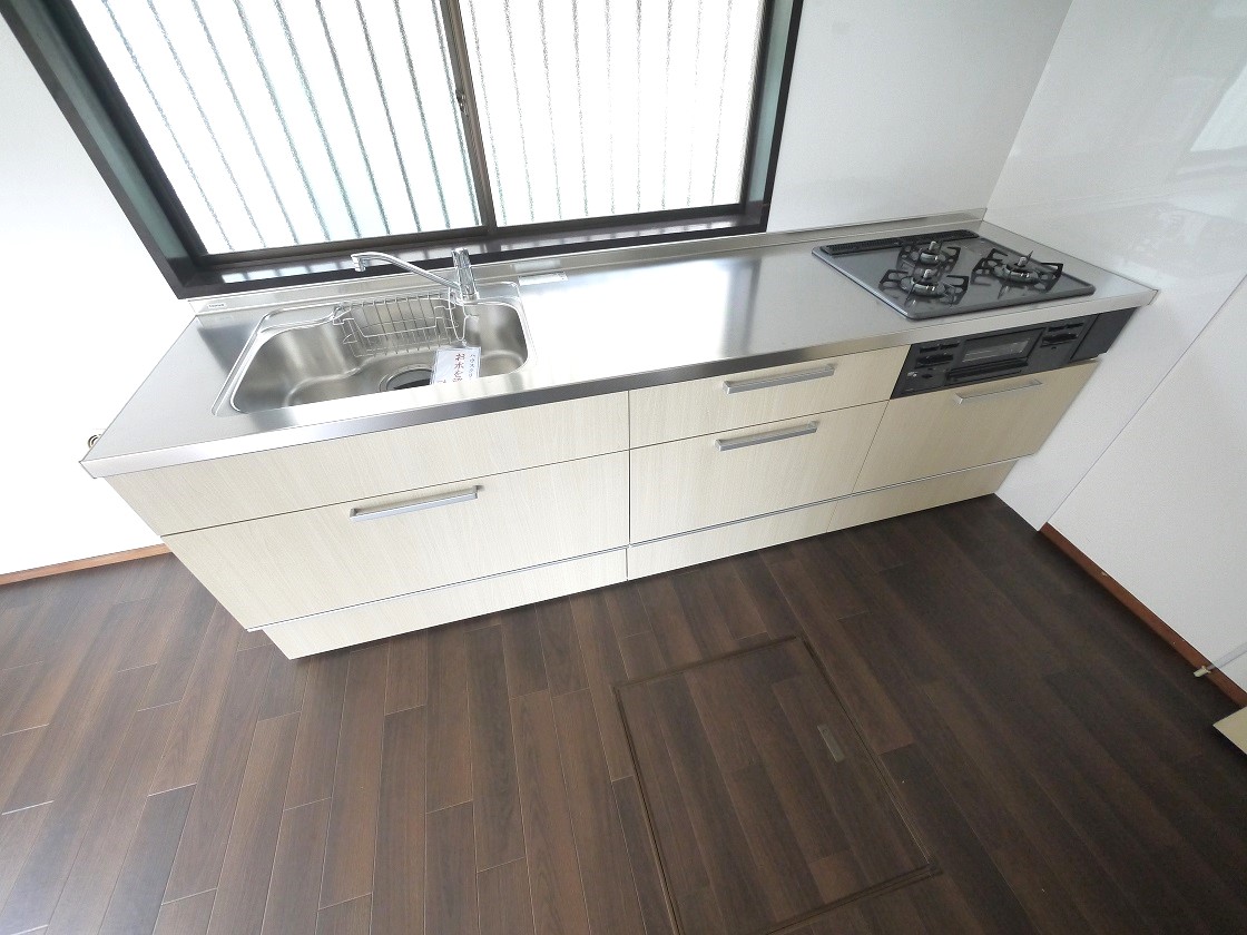 お料理好きのママにはうれしいゆったりとしたキッチンです