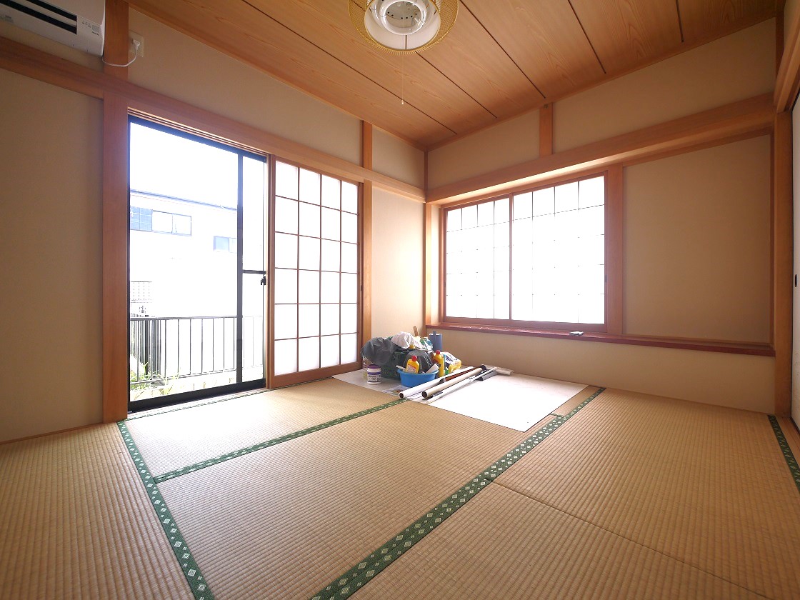 ご家族みんなが裸足でくつろげる特別な空間 1F和室6帖です