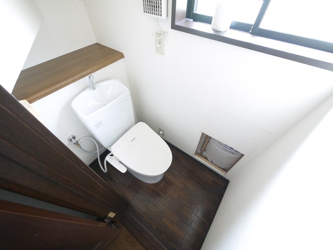 トイレはスッキリ快適ウォシュレット