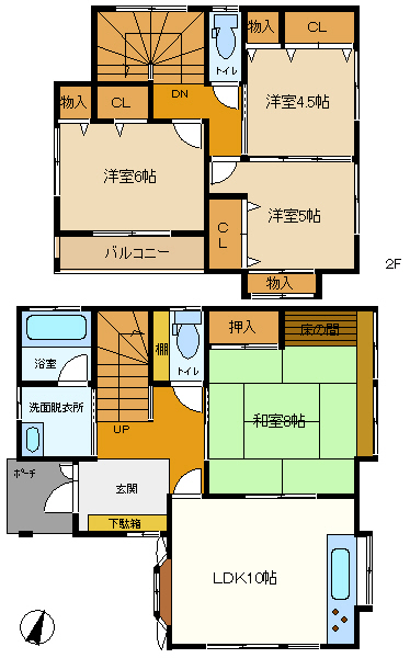 間取り図です