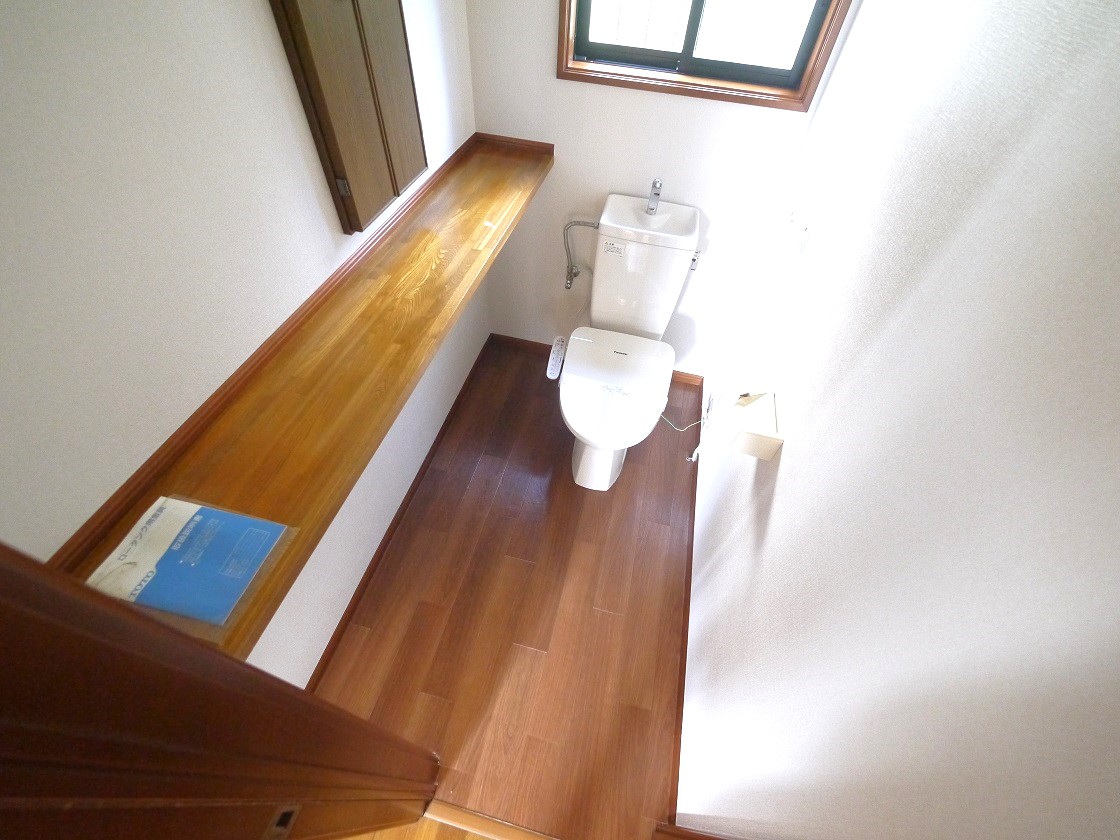 トイレはスッキリ快適ウォシュレット