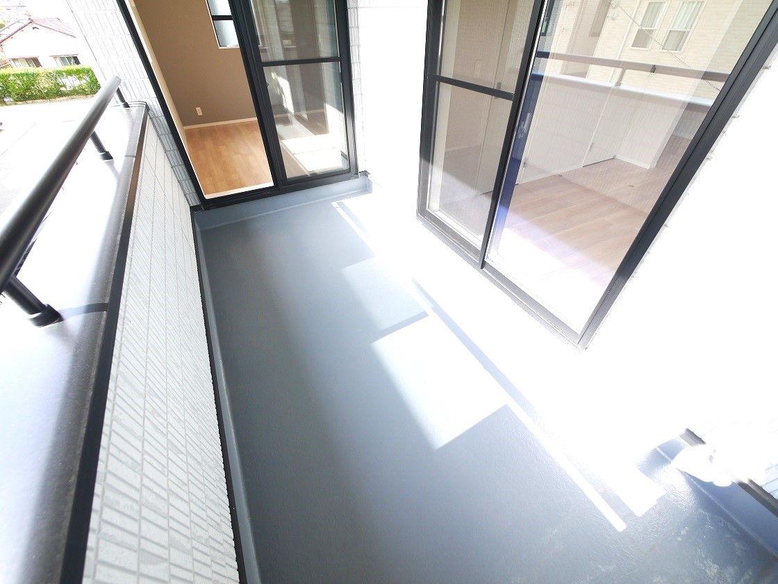 雨の日のお洗濯にも大活躍なルーフバルコニーです