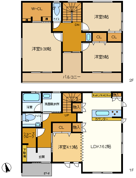 間取り図です