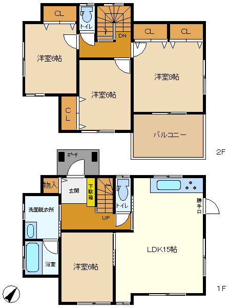 間取り図です