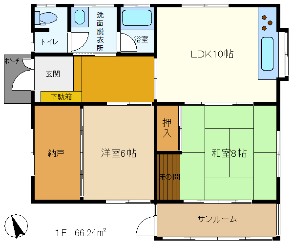 間取り図です
