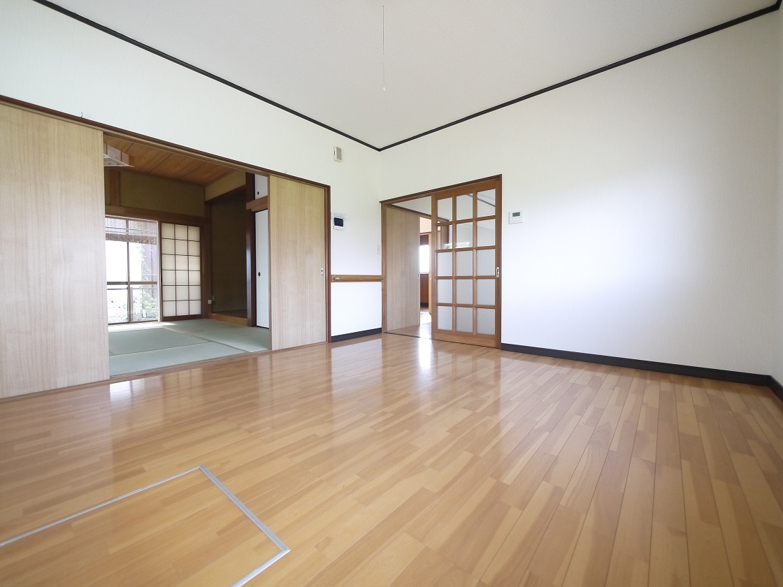 和室と続き間の開放感溢れる設計です
