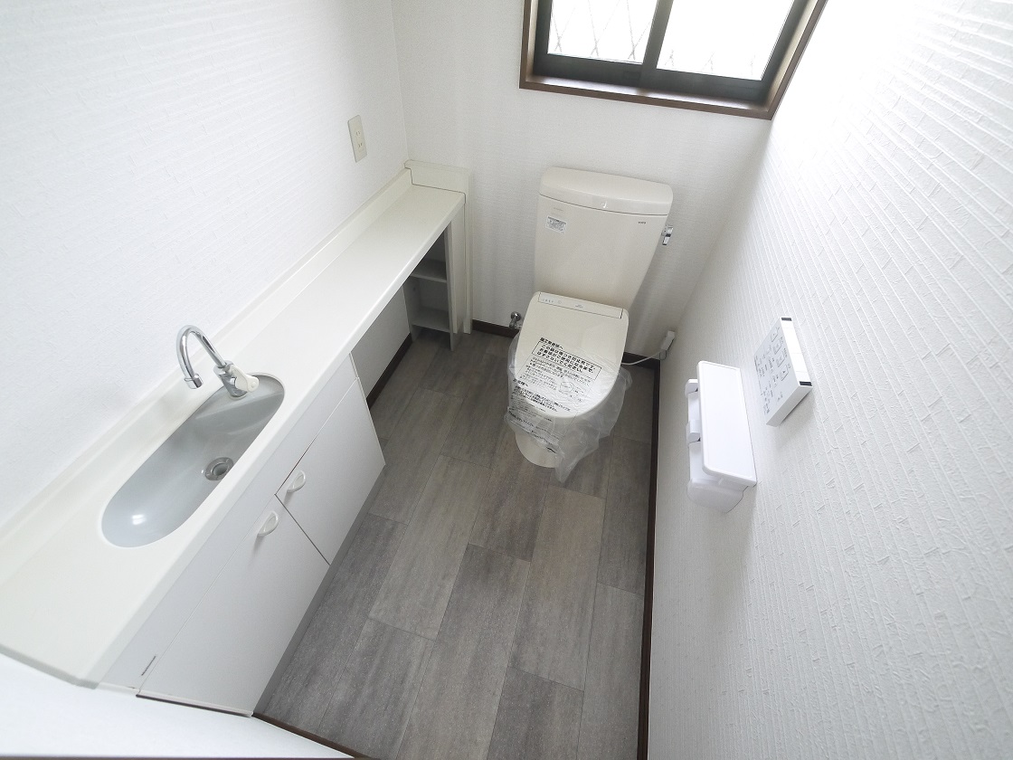 トイレはスッキリ快適ウォシュレット