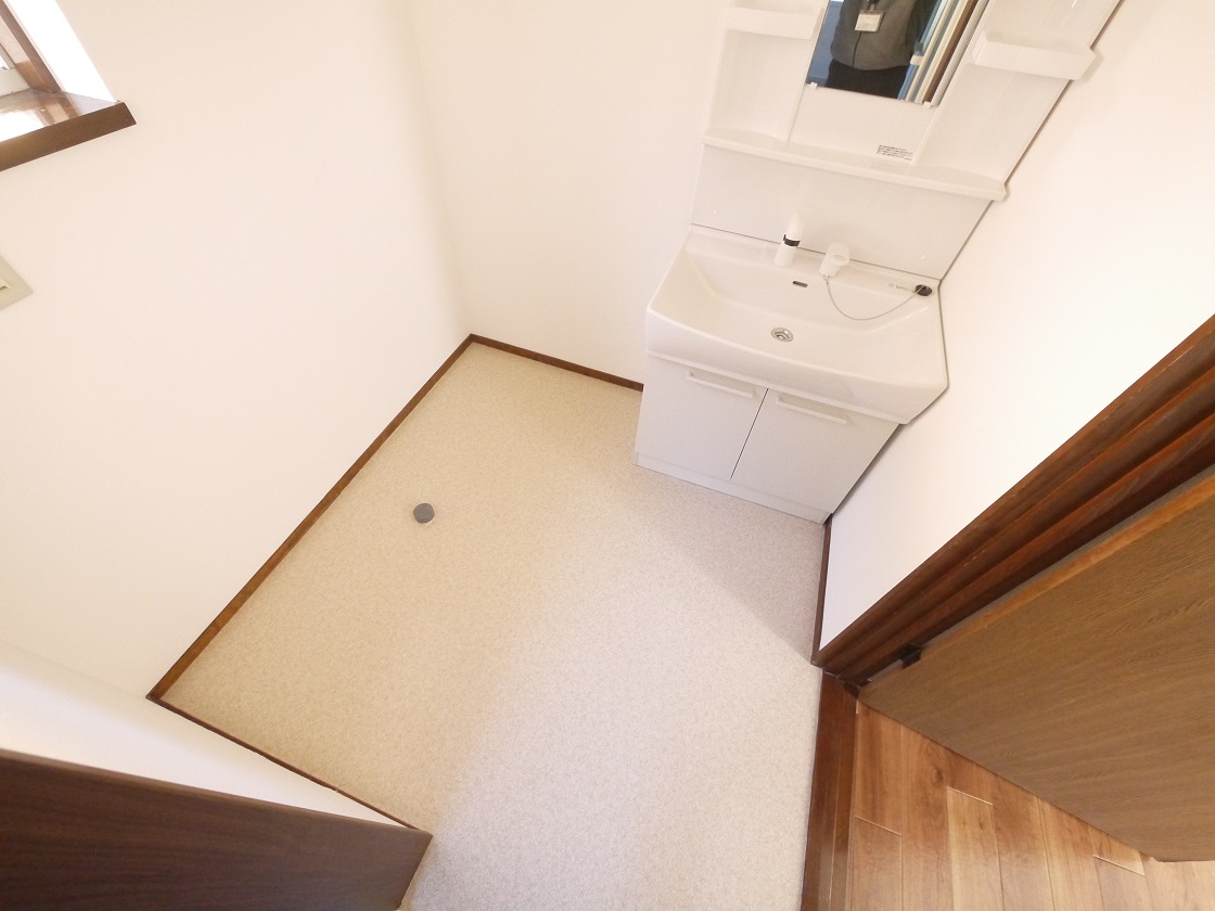 上質な洗面空間がゆとりの時間を演出します
