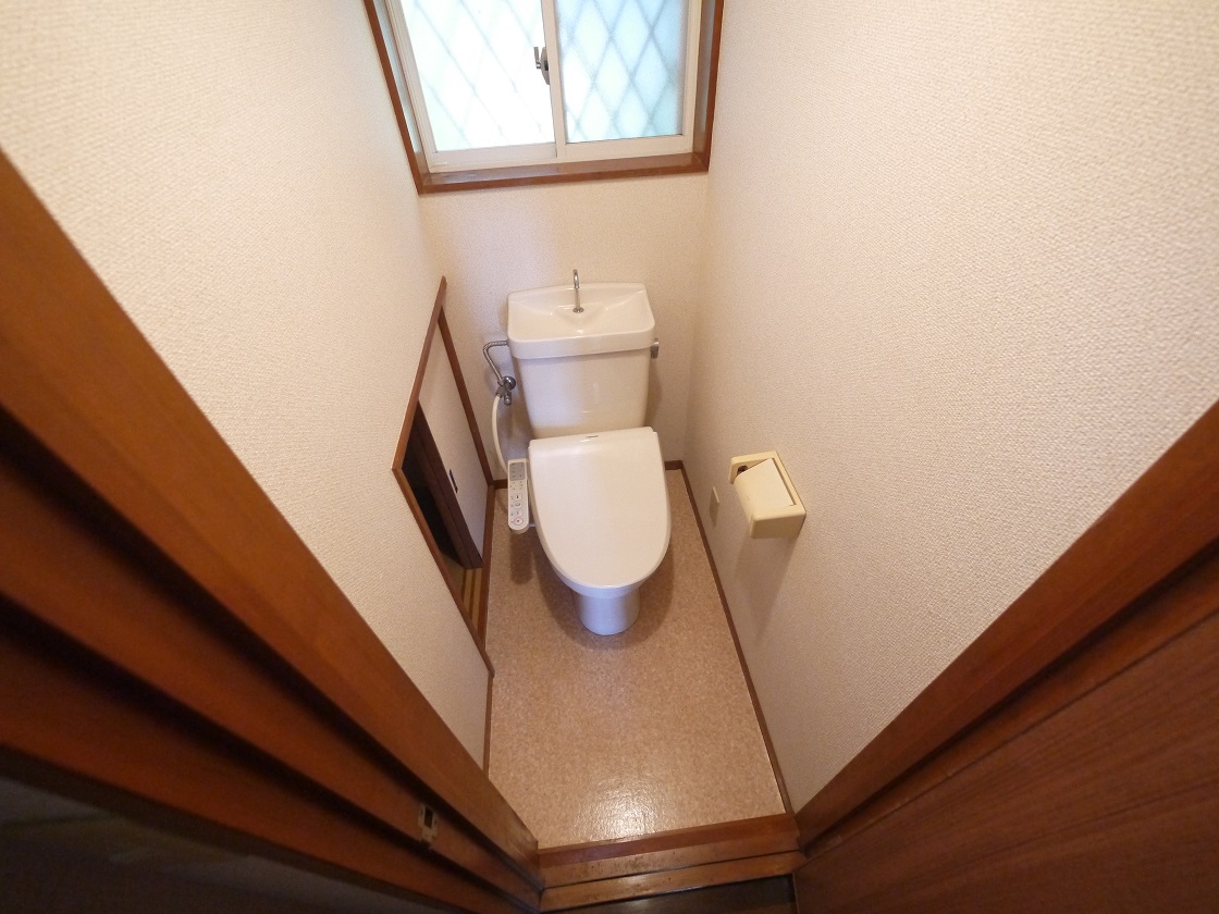 トイレはスッキリ快適ウォシュレット