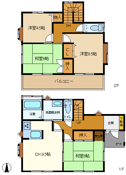 間取り図です